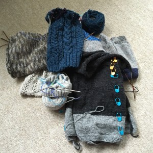 Pile of WIPs November 2016